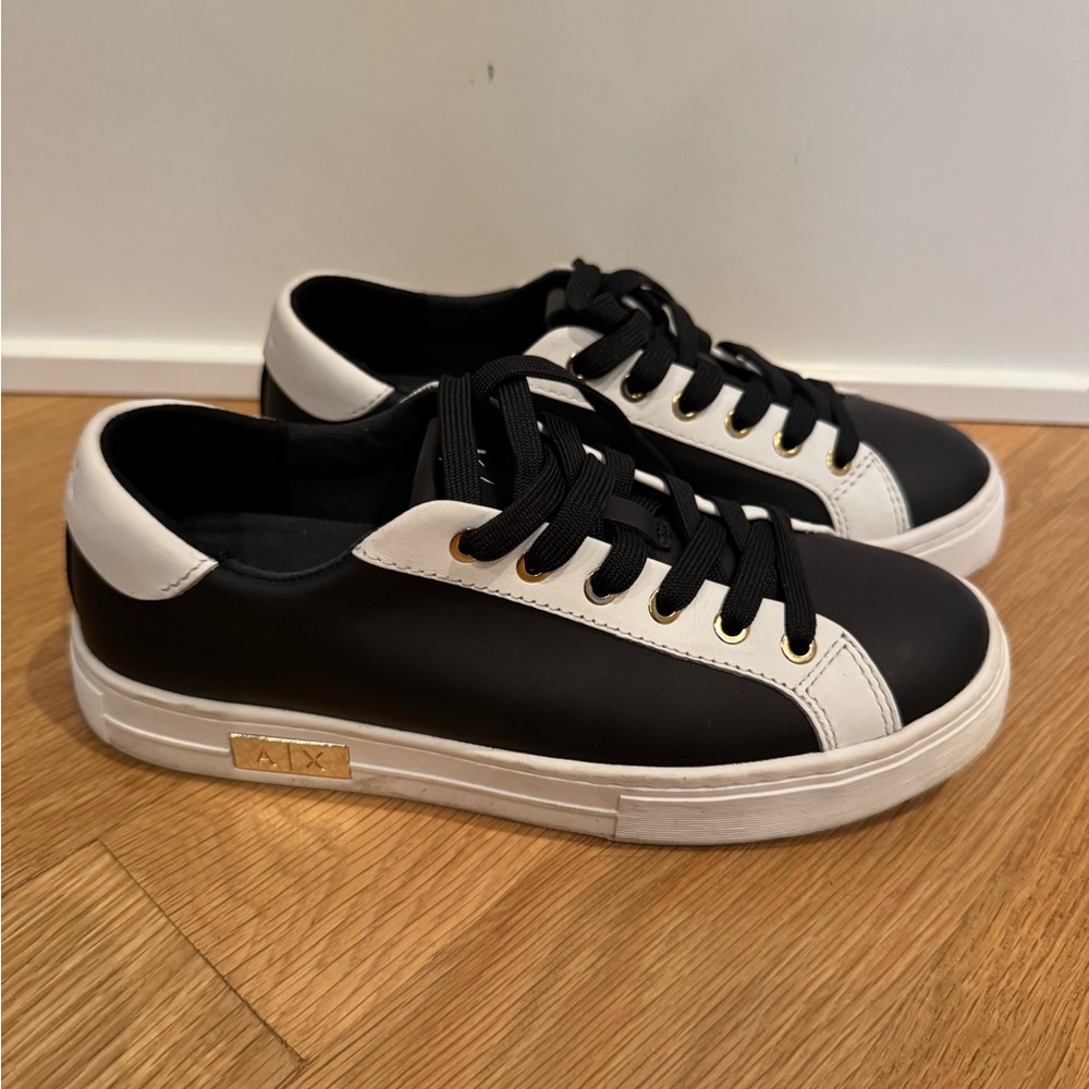 Black and White Sneakers
